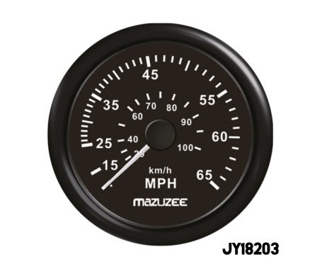 AQUA MARINE - Speedometer 65MPH - Black